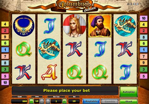 columbus deluxe slot machine free